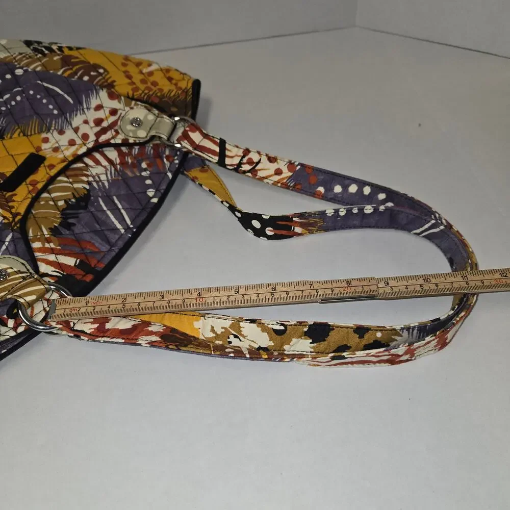 Vera Bradley Quilted Tote Shoulder‎ Bag Floral Patchwork Purse Artsy Colorful